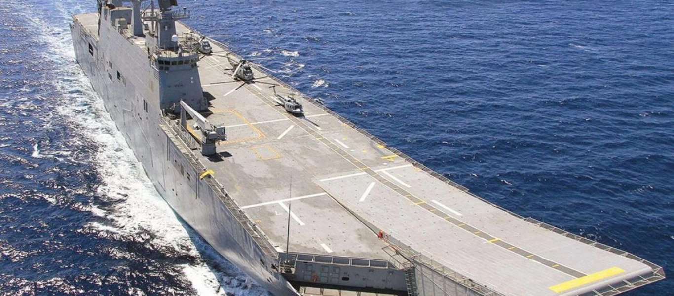  Στην κυβέρνηση τώρα θυμήθηκαν να ανησυχήσουν για το τουρκικό αεροπλανοφόρο TCG Anadolu